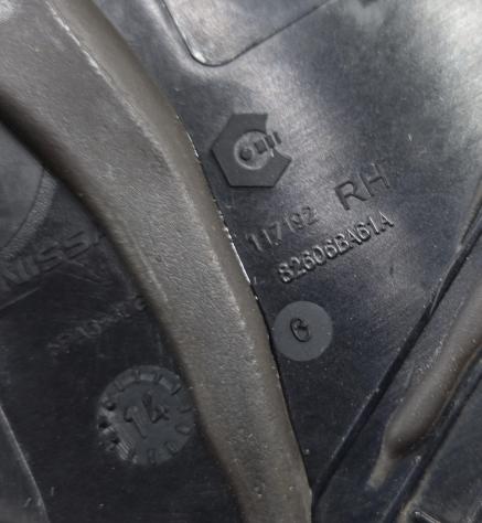 MANIGLIA ESTERNA POSTERIORE DESTRA NISSAN Juke 1° Serie 82606BA61A (1013) - Foto 9