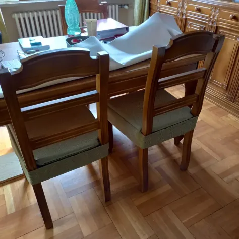 Vendo sedia/sedia artigianali lavorate e in legno massiccio - Foto 8