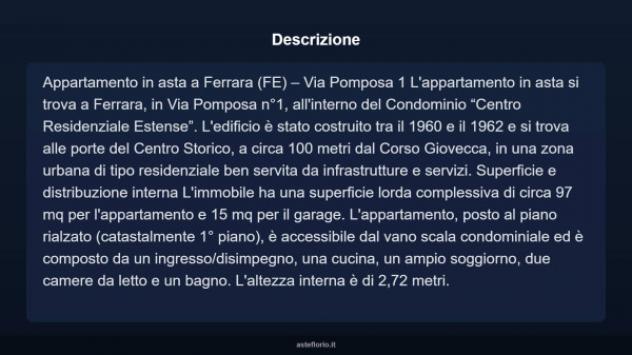 Immobile in asta di 95 m², box auto in vendita a Ferrara - Foto 18