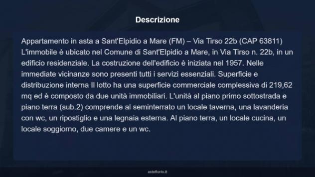 Immobile in asta di 219 m² con più di 5 locali in vendita a Sant'Elpidio a Mare - Foto 14