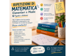 RIPETIZIONI DI MATEMATICA E AIUTO COMPITI – ELEMENTARI E MEDIE – PIGNETO