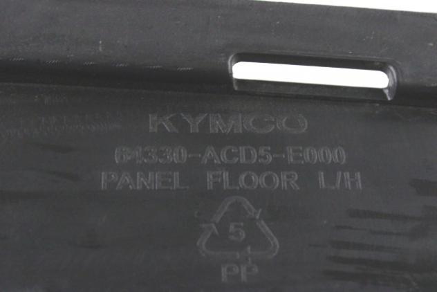 KYMCO DOWNTOWN 350 TCS 64330ACD5E000 PEDANA SINISTRA 21 - 23 LEFT FOOTBOARD CON GRAFFI - Foto 4