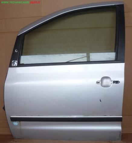 PORTA ANT.S. ARGENTO C/ALZ. E SERR. (Sgn Scr.t.  Carrozzeria  Lamierati esterni  Porte  Porta ant. sx. VOLKSWAGEN - SHARAN - 01-08-2000 - 01-09-2010