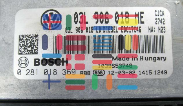 0281018369 03L906018ME Seat Exeo 2.0 centralina motore Bosch - Foto 2