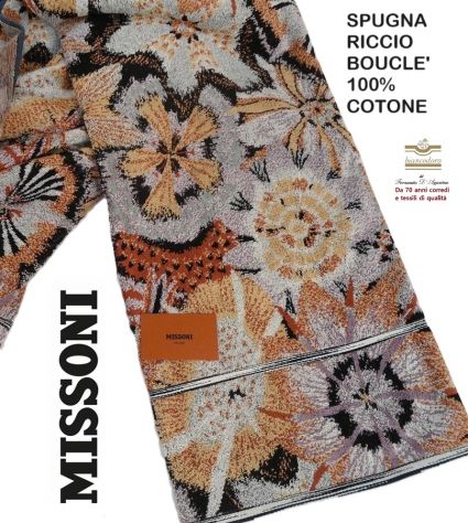 TELI SPUGNA MISSONI 6 MODELLI CM. 150 X 100 , UNISEX . - Foto 2
