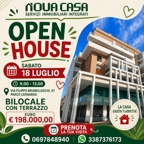 bilocale con terrazzo
