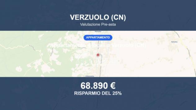 Immobile in asta di 90 m² in vendita a Verzuolo