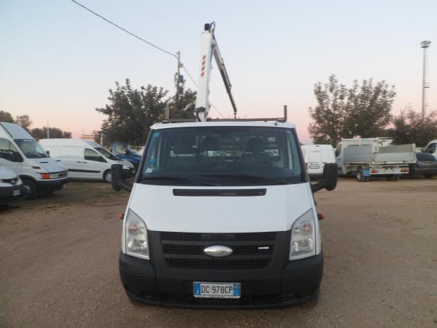 Ford Transit cassone fisso con gru - Foto 2