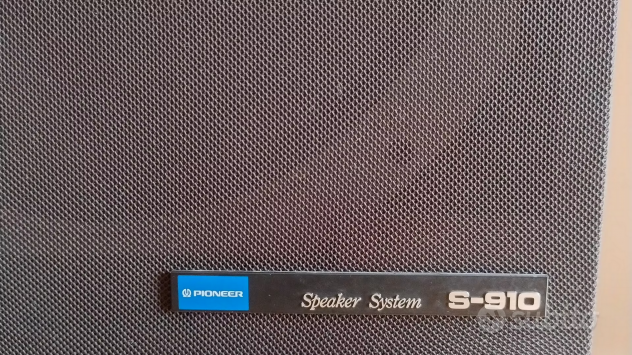 Pioneer S-910 diffusori HI FI vintage 1983 - Foto 7