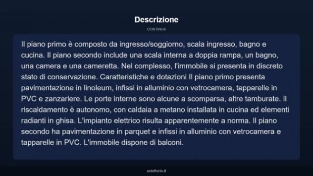 Immobile in asta di 115 m² con più di 5 locali in vendita a Santa Croce di Magliano - Foto 16