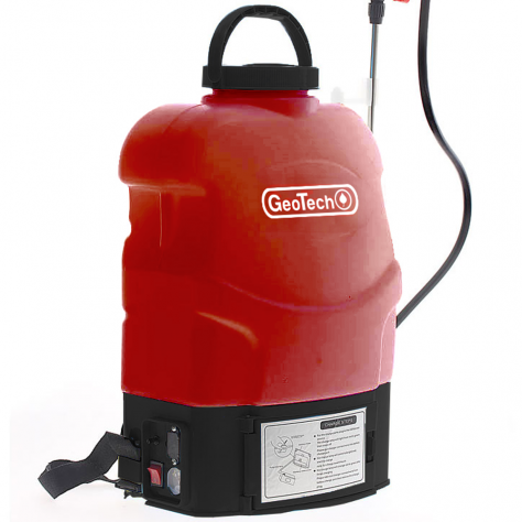 Pompa irroratrice 18lt spalleggiata a batteria Geotech