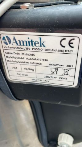 Pelapatate PE10 Usata - Foto 3