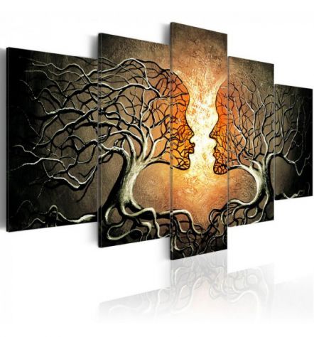 Quadro Alberi Marroni 100x50 E 200x100 ARREDALACASA