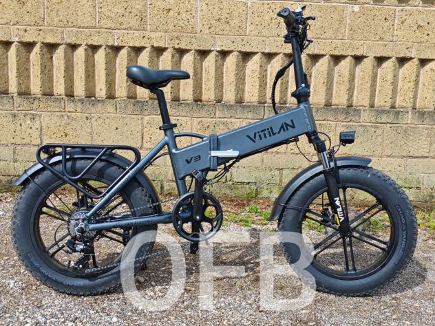 FAT BIKE PIEGHEVOLE VITILAN V3 750W 48V 13AH NUOVO