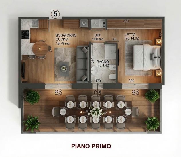 Appartamento in Vendita in zona SEMICENTRO - Foto 3