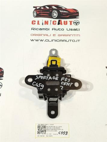 CINTURA DI SICUREZZA POSTERIORE CENTRALE KIA Sportage Serie 89850-1F200 G4FD (1621)