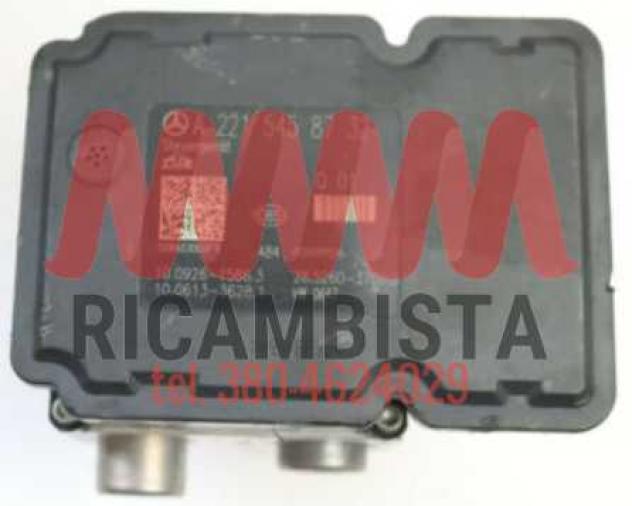 A2214312412 Mercedes Classe S centralina gruppo pompa ABS - Foto 3