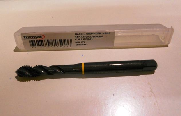 MASCHIO PER FILETTARE M8 VARI MODELLI Euro 8