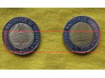 500 LIRE DEL 1996 DELLA REPUBBLICA ITALIANA CON DIFETTO DI CONIO O VARIANTE -