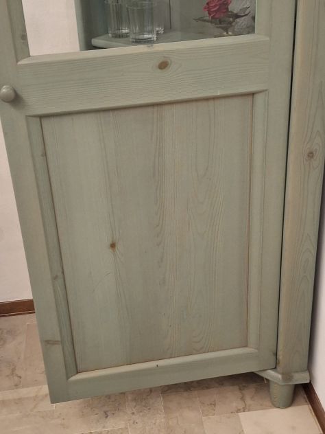 Angoliera in legno credenza pino di Svezia - Foto 8
