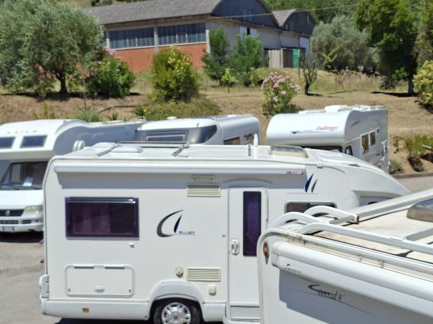 CAMPER CI DUCATO SEMINTEGRALE SEMIDINETTE LETTO FRANCESE CLIMATIZZATORE FOTOVOLTAICO CAMPEGGIO USATI 1471 - Foto 6