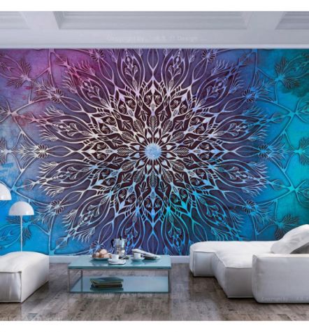 Fotomurale Adesivo Orientale Turchese E Blu Arredalacasa