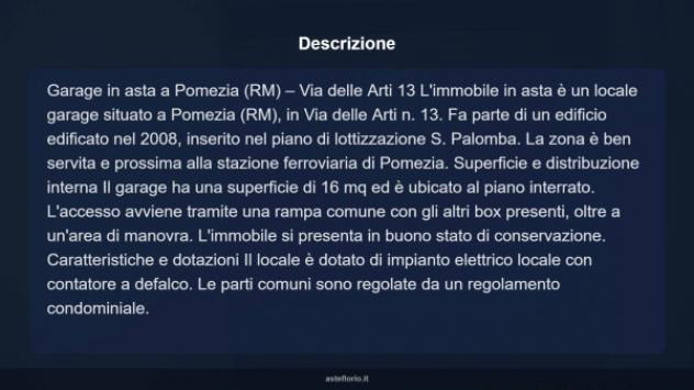 Immobile in asta di 16 m² in vendita a Pomezia - Foto 3