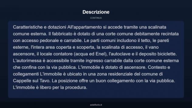 Immobile in asta di 86 m², box auto in vendita a Cappelle sul Tavo - Foto 18