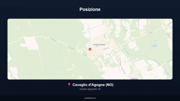 Immobile in asta di 328 m², box auto in vendita a Cavaglio d'Agogna - Foto 9