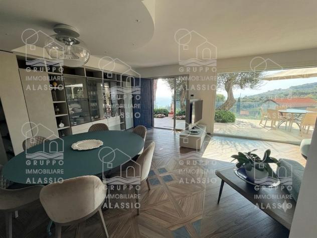 Splendida villa di nuova costruzione a Diano Gorleri, con vista mare bellissima