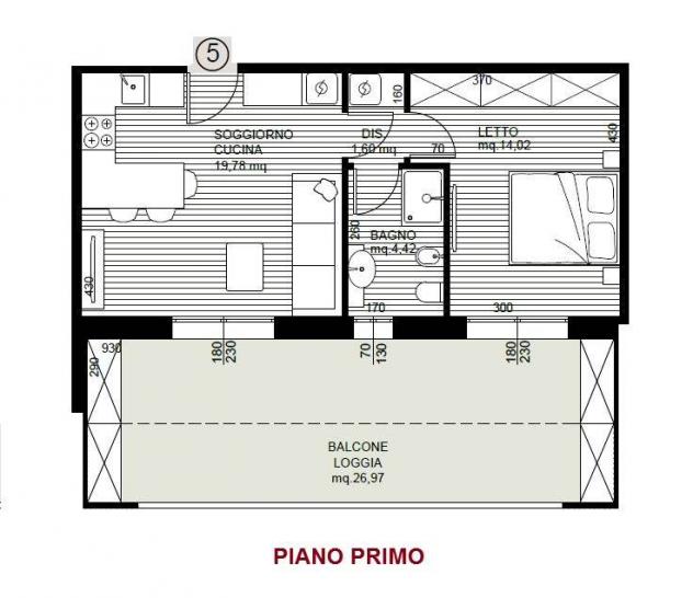 Appartamento in Vendita in zona SEMICENTRO - Foto 2