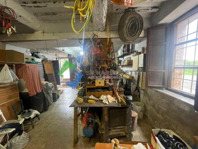 Terra-tetto in pietra e magazzino indipendente nell’antico borgo di Tocchi, Monticiano, Siena. - Foto 13