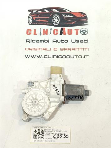MOTORINO ALZAVETRO ANTERIORE SINISTRO BMW X1 Serie (E84) 6927027 N47D20C (0915)