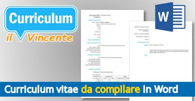 Preparazione curriculum vitae et studiorum e colloquio in inglese
