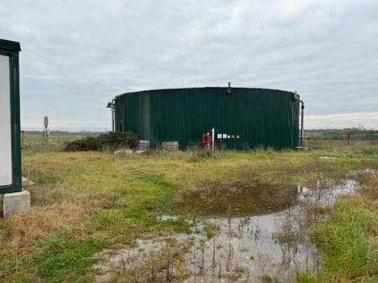 Impianto di energia a biogas inattivo a Castel Volturno (CE)
