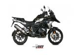 Marmitta per Bmw R 1250 Gs Mivv Speed Edge Akrapovic Slip On Gpr Dual Poppy