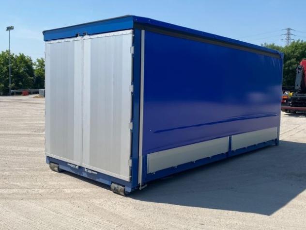 CONTAINER SCARRABILE NUOVO CENTINATO CON ALZA E A rif. 23772125 - Foto 2