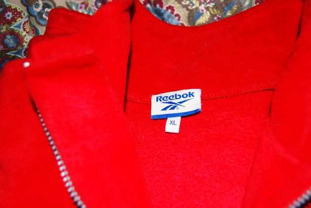 felpa reebok rossa tg xl nuova - Foto 6