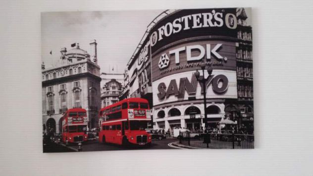 Quadro Piccadilly Circus Londra 120x80x3 - Foto 3