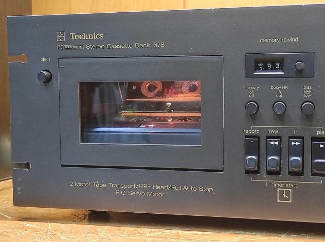 TECHNICS  - Cassette Deck – 1977 — PROFESSIONAL - Foto 3