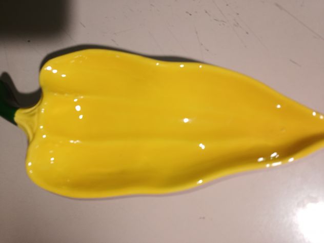 Porta cucchiaio ceramica peperone - Foto 3