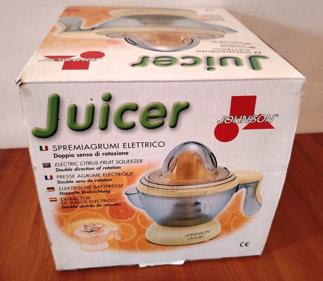 Spremiagrumi Johnson Juicer da 30W capacità 800 ml doppia rotazione - Foto 7