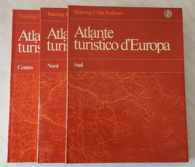 ATLANTE TURISTICO D'EUROPA 3 VOL.SUD,CENTRO,NORD 1°ED.TOURING CLUB ITALIANO,1984 - Foto 6