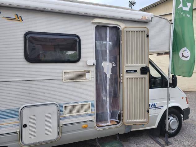 CAMPER ELNAGH FORD MANSARDATO LETTI CASTELLO FOTOVOLTAICO 6 POSTI GENERALI USATO - Foto 8