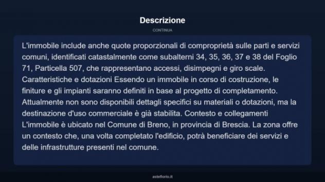 Immobile in asta di 190 m² in vendita a Breno - Foto 6