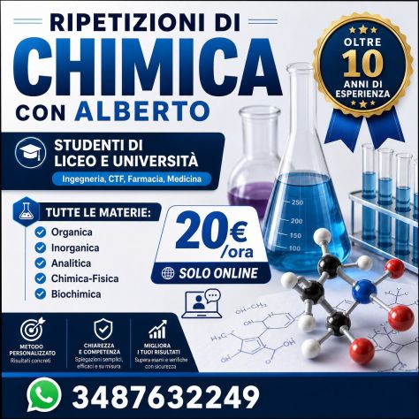 LEZIONI DI CHIMICA