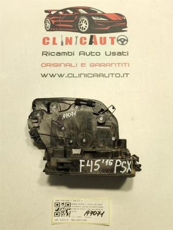 SERRATURA POSTERIORE SINISTRA BMW Serie 2 Active Tourer (F45) 7281939 B47C20A (1418) - Foto 2
