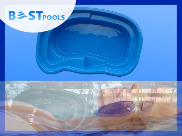Piscina vetroresina con impianto di filtrazione e consegna gratis