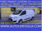 FORD Transit Custom 2.0 TDCI E6-131CV -1 PROPRIETARIO-PREZZO PIU IVA ! rif. &hellip;