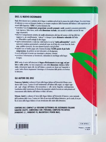 DIZIONARIO ITALIANO SABATINI COLETTI 2°ED.GIUNTI, GIUGNO 1999 - Foto 2